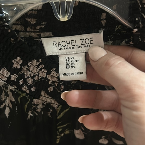 Rachel Zoe sheer blouse. - Picture 2 of 3